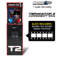thumbnail image 3 of Arcade1Up Terminator 2 Deluxe Arcade Machine – 17" Color Screen, Real-Feel Arcade Light Guns, Wi-Fi Leaderboards, Classic Video Game, Perfect for at-Home Gaming, 3 of 11