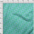 thumbnail image 3 of oneOone Cotton Cambric Blue Fabric Asian Block Craft Projects Decor Fabric Printed By The Yard 42 Inch Wide, 3 of 4