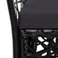 thumbnail image 5 of vidaXL 5 Piece Outdoor Dining Set Poly Rattan Black, 5 of 5