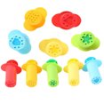 thumbnail image 1 of 5 Pcs Extrudeuse de Pâte Plastique Créative Outil de Jeu d'Argile Outil de Pâte à Argile pour Enfants, 1 of 7