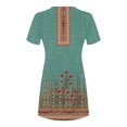 thumbnail image 4 of Cameland Robe d'Été pour Femme, Mode Bord de Mer, Décontractée, Imprimée, à Manches Courtes, à Col Rond, 4 of 4