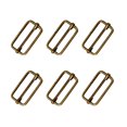 thumbnail image 1 of 20PCS Slide Belt Connection Roller Buckles Bag Strap Adjustable Metal Pin Buckles for Backpack Suitcase Clothes(Bronze), 1 of 8