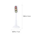 thumbnail image 2 of 12Pcs Children's Toys Street Traffic Sign Delicate Road Signal Signage Scene, 2 of 8