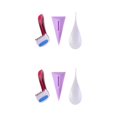 thumbnail image 2 of Maytalsory Shaver Shaping Tool for and Pubic Skin Hair Triangle 2Set, 2 of 6