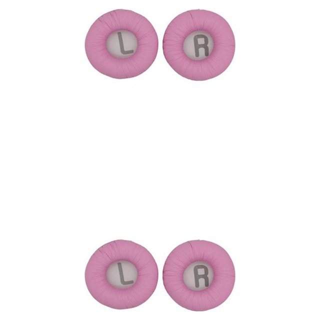 maskred Coussinets d'Oreilles en Cuir Rond Coussinets Éponge Accessoires Remplacement pour T500BT Casque Sans Fil Rose 2Set