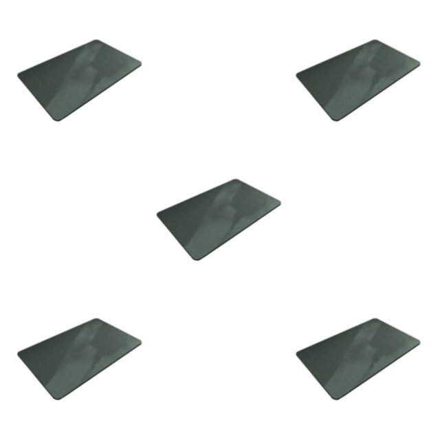 kurtrusly No Surface Bath Rug Anti-skid Bottom No Damage To Floor Bath Rug-Rubber Absorbent Quick GFT1101 30*40cm 5PCS