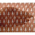 thumbnail image 4 of oneOone Viscose Chiffon Fabric Floral & Flying Swan Block Print Fabric BTY 42 Inch Wide, 4 of 4