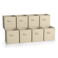 thumbnail image 1 of Sorbus Fabric Storage Bins 11" Foldable Cubes With Handles For Pantry, Cubbies, Toy And Closet Shelving Organization - 8Pk, 1 of 7