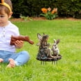 thumbnail image 4 of Garden Stake Easter Decoration Easter Garden Rabbits Decoration Easter Decoration Outdoor Vintage For Outdoor Spring Easter Bunny Outdoor Garden Signs Easter, 4 of 5