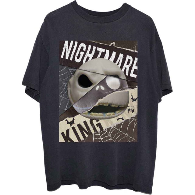 The Nightmare Before Christmas Unisex T-Shirt Nightmare Skull