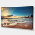 thumbnail image 2 of Plage Exotique en République Dominicaine - Impression sur Toile de Bord de Mer, 2 of 4