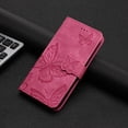 thumbnail image 5 of Compatible avec Samsung Galaxy A32 5G Étui Gaufré Papillon avec Portefeuille et Support, 5 of 5