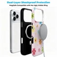 thumbnail image 3 of SKLYDDI Cute Floral Aesthetic Case for iPhone 14 Pro Max, Compatible with MagSafe, 3 of 7