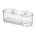 thumbnail image 4 of iDesign Suction Kitchen Sink Caddy - Plastic Sponge and Scrub Brush Holder for Kitchen Sink, 4 of 7