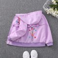thumbnail image 3 of RXIRUCGD Children's Clothing Children's Spring Coats Small And Medium-sized Children's Spring Coats( Purple, Size:18 Months ), 3 of 3