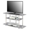 thumbnail image 2 of Convenience Concepts Designs2Go Meuble Télé Grand à 3 Niveaux de 24 Pouces en Gris, 2 of 3