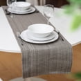 thumbnail image 5 of Fabstyles Casual Classic Cotton Table Runner, Washable Woven Table Runner for Dining, Kitchen, Coffee, and Patio Table, 5 of 5