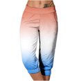 thumbnail image 1 of Yuyuzo Womens Capri Pants High Waisted Drawstring Sweatpants Running Gym Cropped Trousers with Pockets, 1 of 6