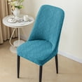 thumbnail image 3 of Wzzjkit Dining Chair Covers, Chair Covers for Dining Room Stretch Chair Slipcover, for Dining Room Kitchen Chair Protector Cover with Elastic Bands, Removable, Washable, 3 of 7