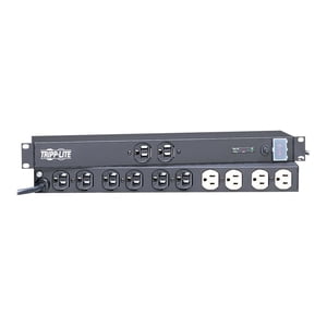 Tripp Lite Isobar Surge Protecteur Rackmount Metal 12 Sortie 15' Cord 1U RM - Protecteur de surpression (montable à la fissure) - AC 120 V - connecteurs de sortie: 12 - Canada, États-Unis - noir
