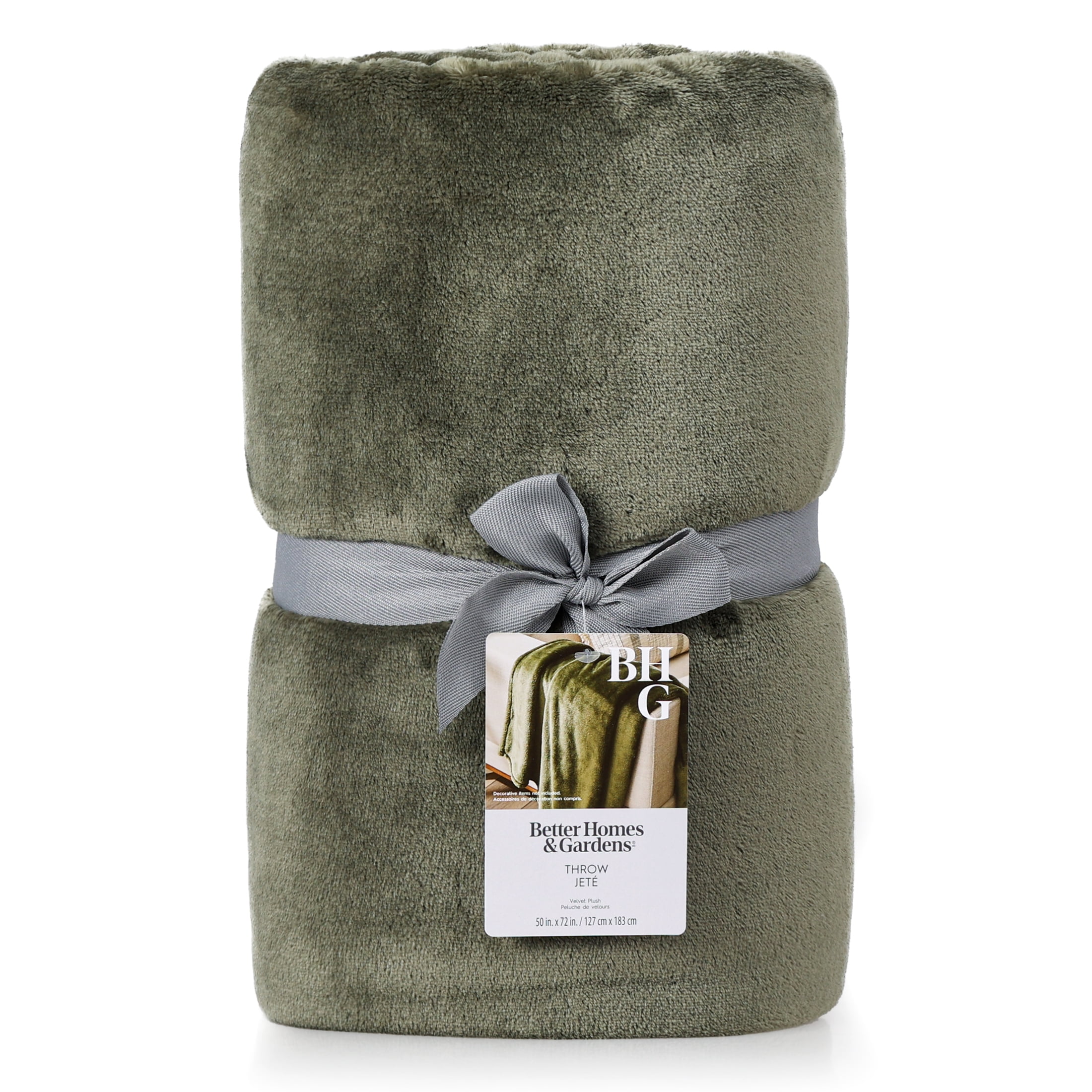 Jeté en Peluche Better Homes & Gardens Verte