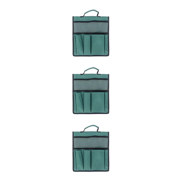 fastboy Black Work Portable Storage Bags With Ample Storage Space Lightweight And Portable Stool Pouch Dark green 3Set