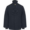 thumbnail image 1 of CEHVOM Men's Winter Fashion Solid Color Button High Collar Jacket Top Blouse Sale, 1 of 7