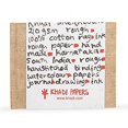 thumbnail image 2 of Khadi Livre Rigide Fait Main 13 x 16 cm Blanc Brut, 2 of 4