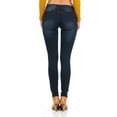 thumbnail image 3 of Cover Girl Junior's Plus Size Butt Lifting Low Rise Skinny, 3 of 8