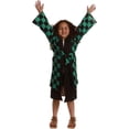 thumbnail image 1 of Kimono à Carreaux Tanjiro / Costume de Démon Slayer / Costumes pour Enfants (Moyen), 1 of 1