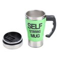 thumbnail image 3 of Electric Mixing Cup Electric Coffee Milk Automatic Mixing Cup Stainless Steel Intelligent Self Stirring Mug, 3 of 8