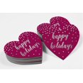 thumbnail image 4 of Inkdotpot Real Silver Foil Happy Holiday Tag Favor Hang Paper Tag 50 Pieces, 4 of 6