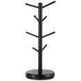 thumbnail image 2 of Mug Holder Tree, 8 Hooks Coffee Cup Holder with 360° Rotating Base, Wooden Mug Tree Coffee Cup Rack, Mug Stand Coffee Mug Organizer Station for Kitchen Coffee Bar Office, 2 of 7