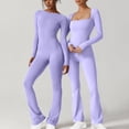 thumbnail image 4 of LSLJS Spring and Fall Tight Waistband Sleeveless Neck Long Jumpsuit, 4 of 8