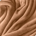 thumbnail image 4 of Bare Home Microplush Fleece Blanket - 300 GSM - Fuzzy Microfleece - Soft & Plush - Throw/Travel, Saddle, 4 of 5
