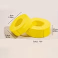thumbnail image 3 of Liquidation pour Cheveux Lisses et Frisés, Bradem Friseurs Sans Chaleur 12 Pcs en Éponge en Forme de C, Friseurs Réutilisables Sans Chaleur, Rouleaux pour Cheveux Longs 7x2,5 cm (Vert, Jaune, Rouge, Vert), Vente de Liquidation pour Friseurs!, 3 of 9