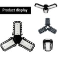 thumbnail image 4 of LED Garage Lights, Deformable LED Garage Ceiling Lights With Adjustables Panels, LED Shop Lights For Garage Workshop Basement Support E27 Screw Socket, 4 of 9