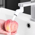 thumbnail image 4 of Awdenio Rallonge de Robinet Universelle Robinet à Bulles Double Mode Sortie d'Eau Extension de Robinet Tête Éclaboussures Accessoires de Joint Universel, 4 of 9