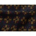 thumbnail image 4 of oneOone Viscose Jersey Fabric Check & Triangle Ikat Printed Craft Fabric BTY 60 Inch Wide, 4 of 5