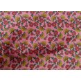 thumbnail image 4 of oneOone Cotton Poplin Fabric Leaves & Floral Block Print Fabric BTY 42 Inch Wide, 4 of 4