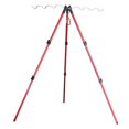 thumbnail image 1 of Retractable Fishing Bracket Tripod Aluminum Foldable Fishing Rod Pole Holder, 1 of 8