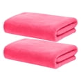 thumbnail image 2 of ZZkhGO 2 PC Superfine Fiber Towels, Fast Drying Absorbent Bath Shower Set, Soft Gym Beach Travel Towel, 2 of 5