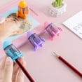 thumbnail image 3 of Dvkptbk Pencil Sharpener Pencil Sharpener Pencil Sharpener Pupils School Supplies Stationery Graduation Small Prize Gift Pencil Sharpener, 3 of 9