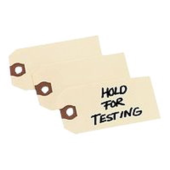 Avery G - Shipping tag - unstrung - 3.74 in x 1.89 in - reinforced hole - manila cardboard (pack of 1000)
