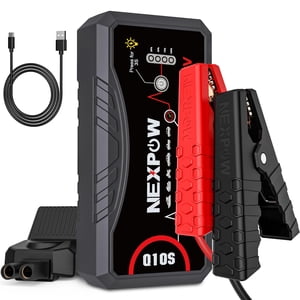NEXPOW 3000A Peak Car Jump Starter for Up to 9.0L Gas and 7.0L Diesel Engines, 12V Portable Battery Booster Pack with QC3.0 Fast
