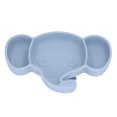 thumbnail image 2 of Elephant Suction Plate, Suction Cups Baby Suction Plate Self Feeding  For Home Brownish Red,Green,Blue, 2 of 8