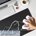 thumbnail image 2 of "Enjoy Top-Level Gaming & Office Work with Our Extended Mountain Theme Mouse Pad: Large 31.5x11.8 Inch, Stitched Edges, Stable Rubber Base", 2 of 7
