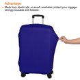 thumbnail image 3 of Unique Bargains Elastic Silk Travel Luggage Cover, Washable Protective Suitcase Protector Bag Blue for 24 Inch Wheeled Suitcase, 3 of 5