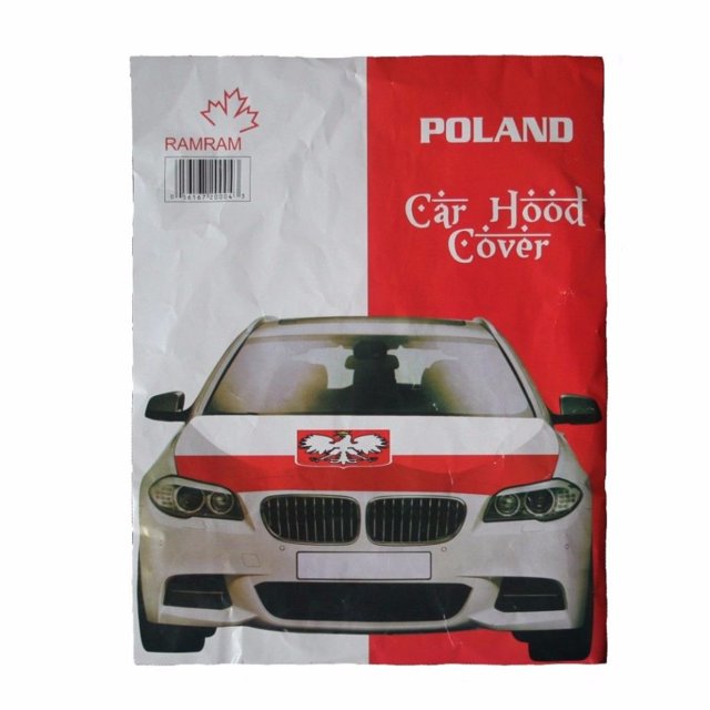 Poland - Car Hood Cover (50 x 60")