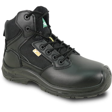 vangelo ASTM and CSA Approved Steel Toe Men Safety Boot ETHAN-3 Puncture and Toe Protection Non-Slip Black Size 10.5W